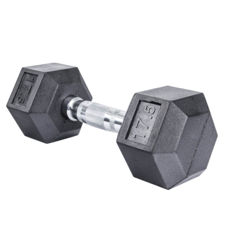 FitCo Rubber hex handlóð