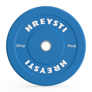 Hreysti Bumper lóðaplötur í lit